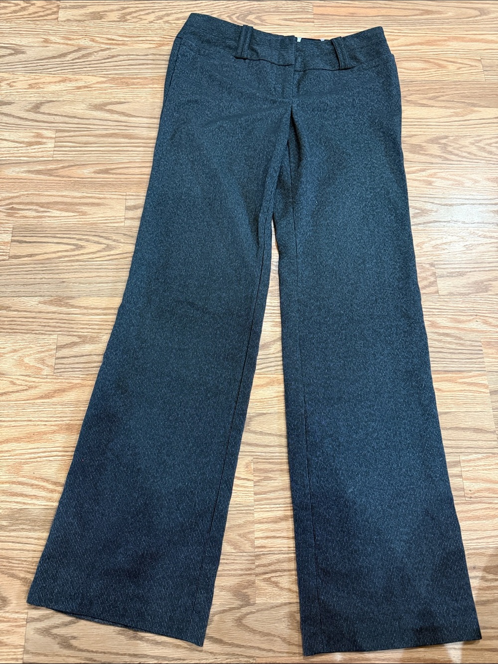 My Michelle Women's Wide Leg Dress Pants in Dark Gray